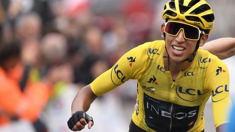 Egan Bernal ganó el Tour de Francia de 2019.