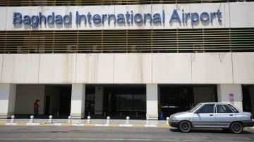 Misil impacta cerca del aeropuerto de Bagdad donde había presencia de fuerzas estadounidenses