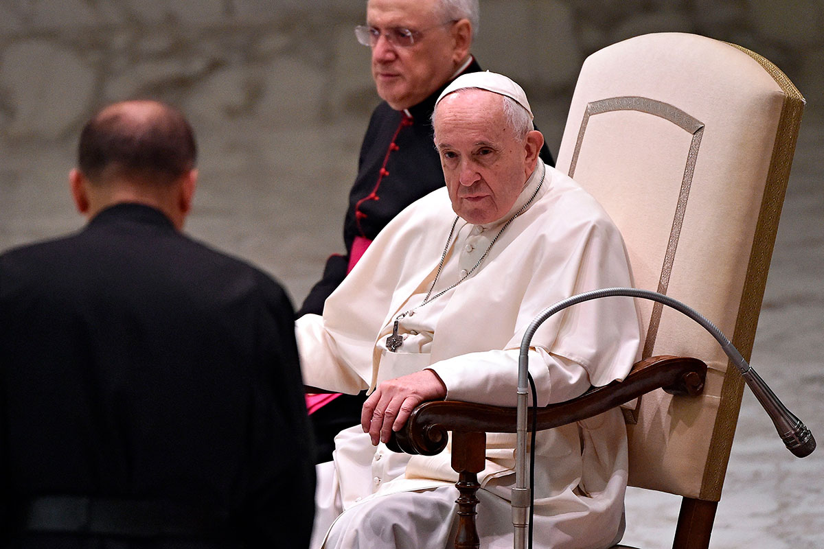 Pope Francis laments health inequalities and “lack of vaccines” in poor countries