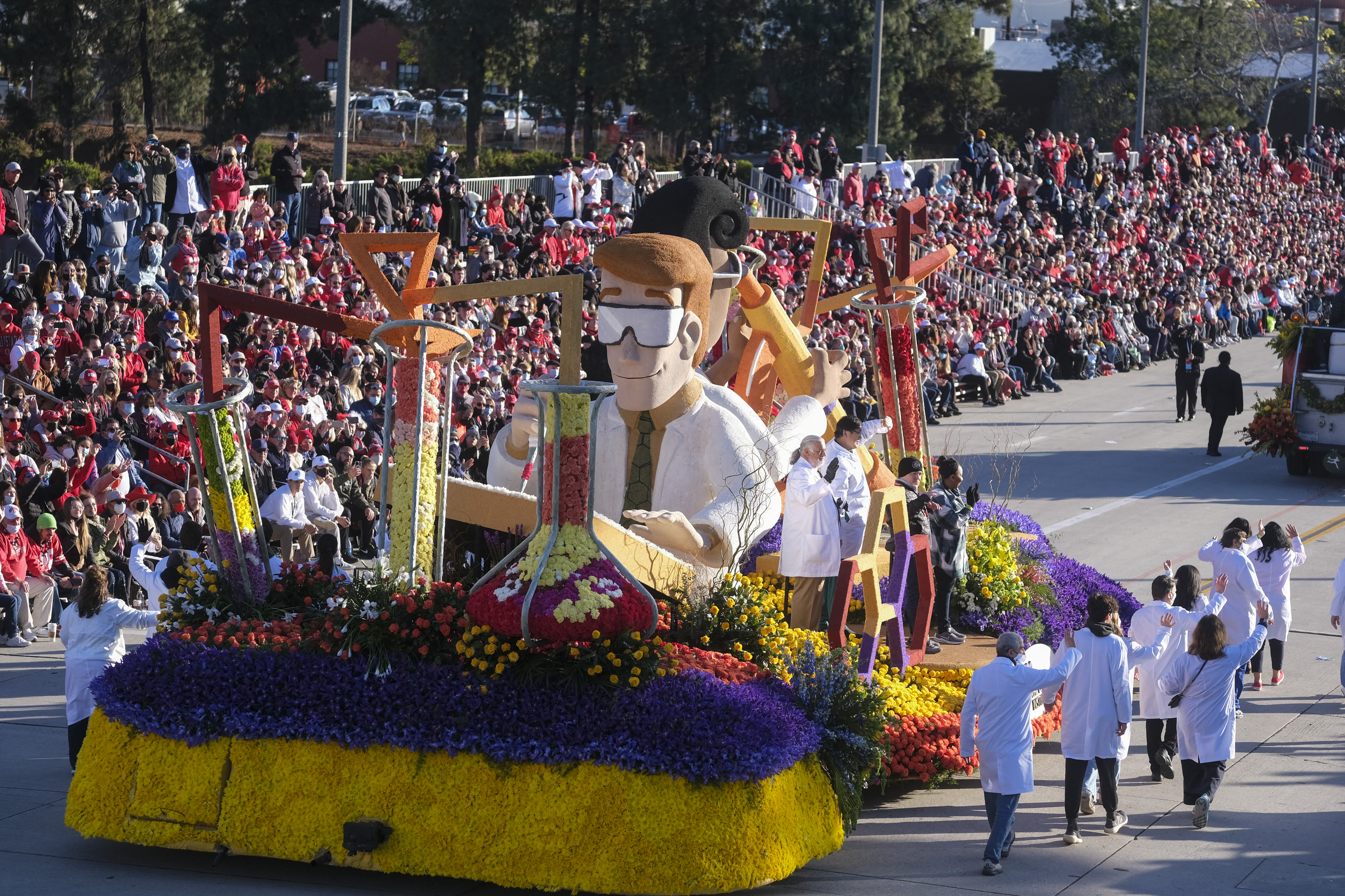 Regres El Desfile De Las Rosas A Pasadena Un Vistazo A Algunas   GettyImages 1237497255 