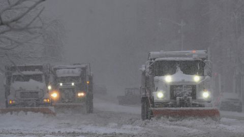 Tormenta de nieve en Washington DC.