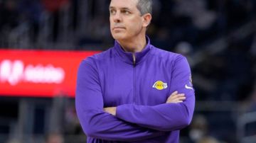 Frank Vogel, entrenador de Los Ángeles Lakers.