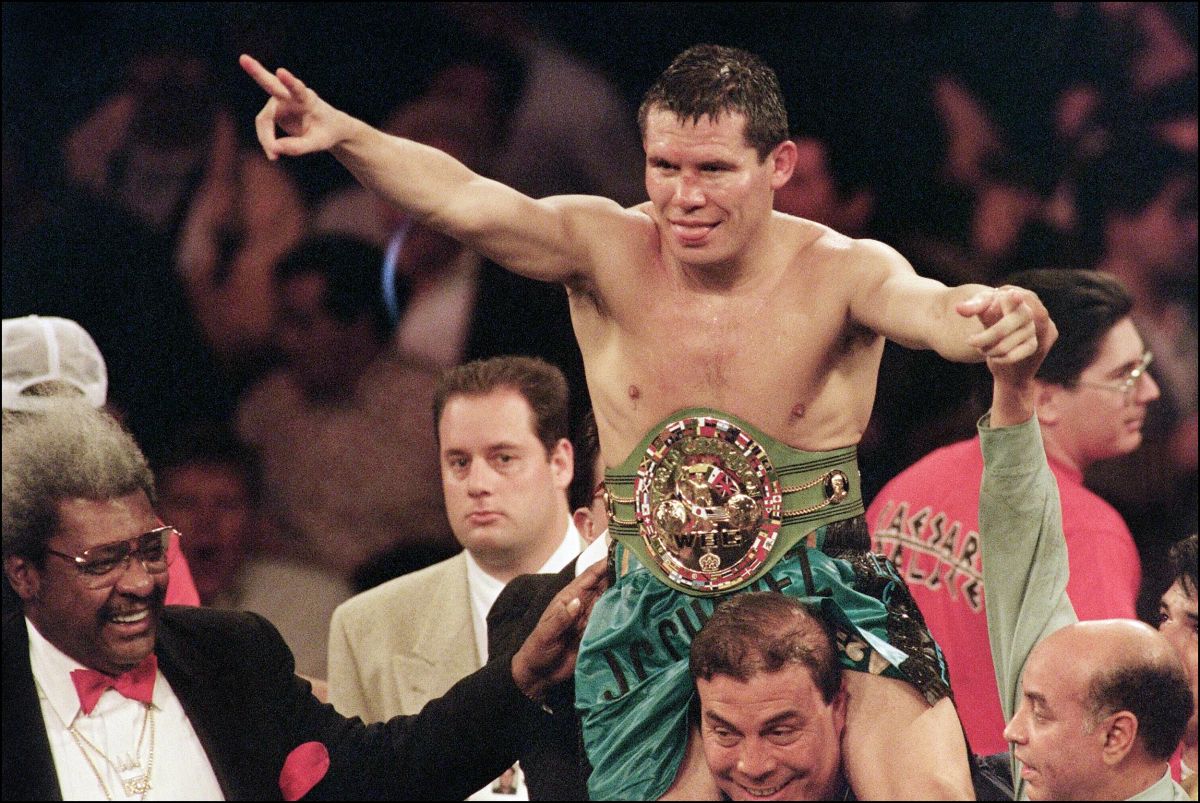 Julio César Chávez es uno de los mejores boxeadores del boxeo mexicano.