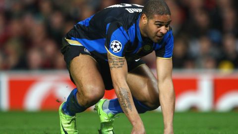 Adriano fue jugador importante en Brasil y en el Inter.