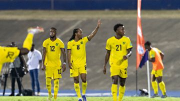Jugadores de la selección de Jamaica.