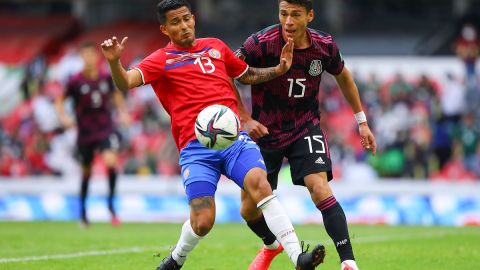 Héctor Herrera disputó el compromiso frente a Costa Rica en el Azteca.