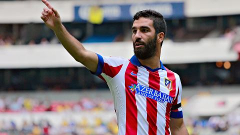Arda Turán (julio 2014 Copa Euroamericana) en su mejor época con el Atlético de Madrid.