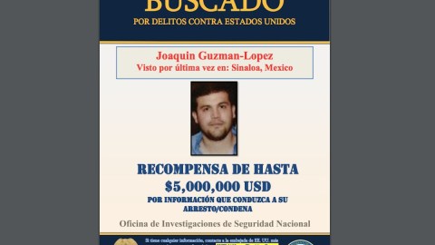 Publican afiche con imagen inédita del hijo del Chapo Guzmán.