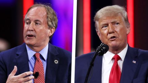 Ken Paxton and Donald Trump.