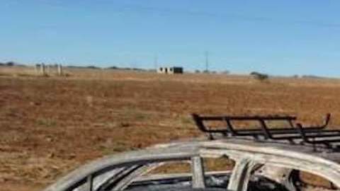 Narcos quemaron taxis en el estado de Zacatecas, en México.