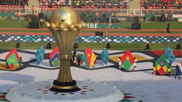 Ceremonia de inauguración de la Copa África 2022.