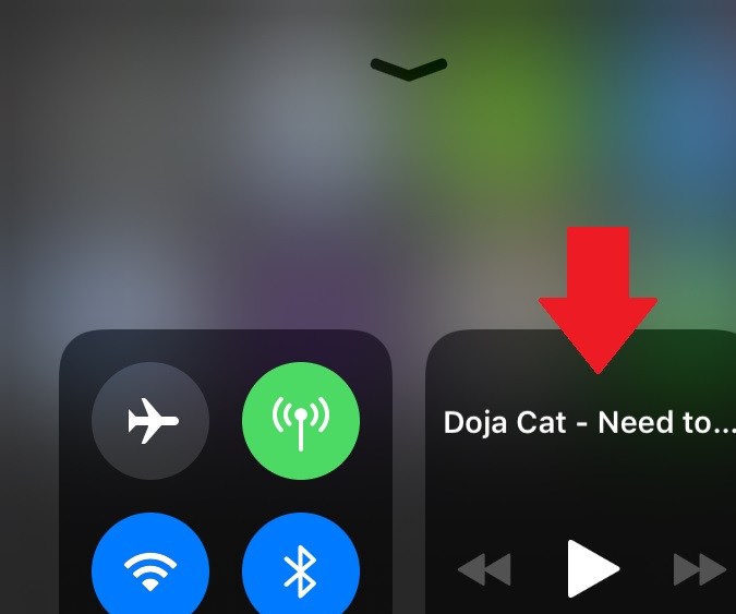 Captura de pantalla del menú de inicio del iPhone