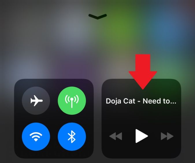Captura de pantalla del menú de inicio del iPhone
