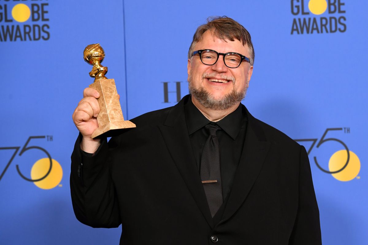 Guillermo del Toro ganó en los Golden Globes 2018.