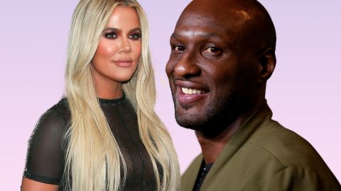 Khloé Kardashian y su ex ex esposo Lamar Odom