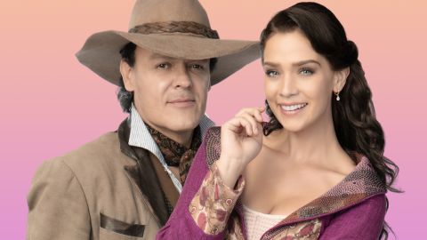 Pedro Fernández y Carolina Miranda protagonizaron 'Malverde: El Santo Patrón' en Telemundo.