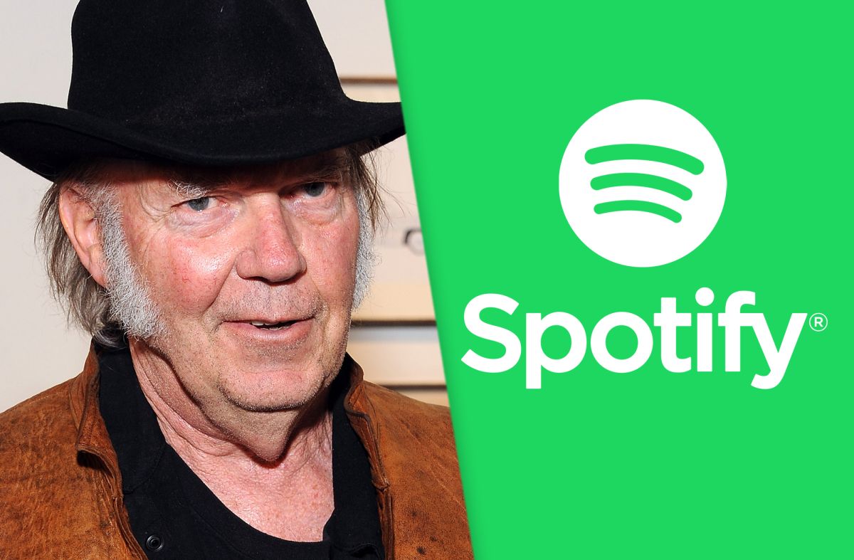Neil Young retira su música de Spotify.