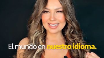 Thalía es la imagen de TelevisaUnivision.