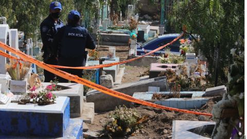 El cuerpo del bebé Tadeo fue sustraído ilegalmente de su sepulcro en el panteón de San Nicolás Tolentino, en Ciudad de México.