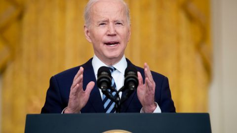 Biden anunció sanciones contra Rusia