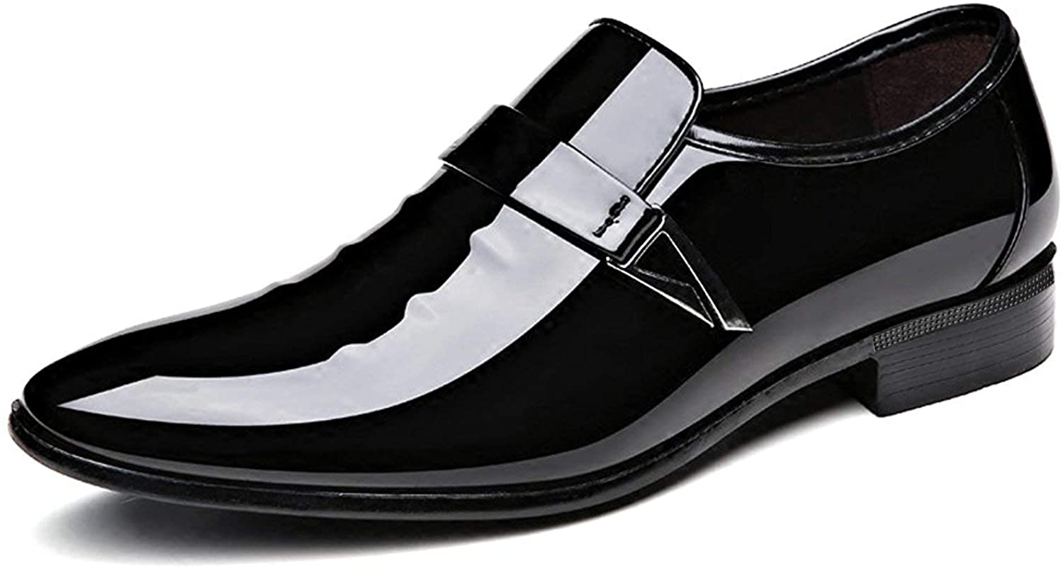 Zapatos de boda elegantes para hombre, calzado Formal de charol de marca  elegante, coiffee italiano, talla grande, vestido marrón, Bona|Zapatos  formales| - AliExpress