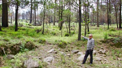 El cerro del Ajusco, en la Ciudad de México,  es un lugar utilizado por muchos asesinos para tirar a sus víctimas.