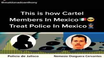 Mencho amenaza a policía de Jalisco, audio se viraliza en TikTok.