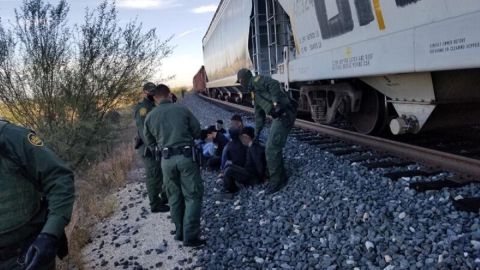 Los inmigrantes indocumentados fueron procesados por CBP.