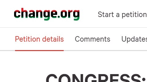 El movimiento "un día sin inmigrantes" también publicó una petición en change.org.