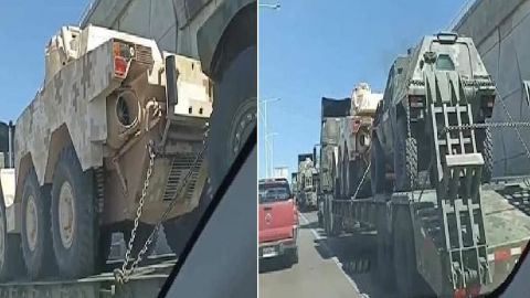 Arriban vehículos todo terreno del Ejército a Zacatecas para pelear con narcos.