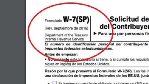 Los inmigrantes indocumentados pagan impuesto al IRS a través de un ITIN.