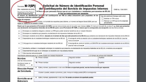 Los inmigrantes indocumentados pagan impuesto al IRS a través de un ITIN.