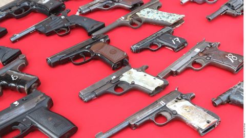 Así se distribuyen las armas en México