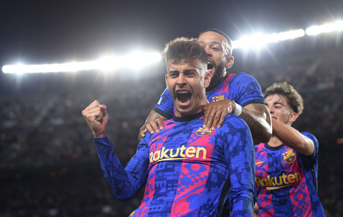 Piqué ends up confident after having achieved a draw against Napoli: “Playing like this, Barça can win the Europa League”