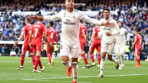 Carlos Casemiro jugador del Real Madrid