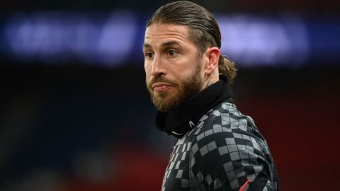 Sergio Ramos aún es duda para el partido de ida contra el Real Madrid.