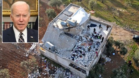El presidente Joe Biden lamentó que líder de ISIS se haya inmolado en lugar de enfrentar la justicia.