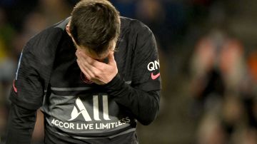 Lionel Messi no tuvo un buen partido con el PSG ante el Nantes por la Ligue 1 de Francia