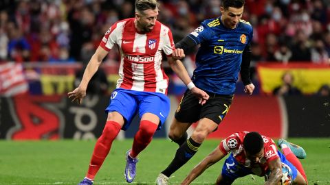 El Atlético de Madrid empató a un gol ante el Manchester United.