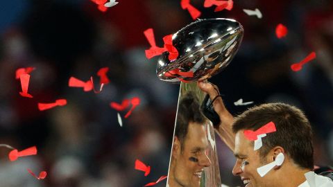 Tom Brady fue el quarterback con más participaciones en el Super Bowl.