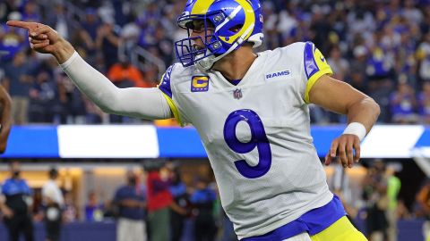 Matthew Stafford ha lanzado para 47 touchdowns y casi 6,000 yardas en su primera temporada con los Rams.