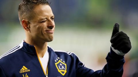 El Galaxy respaldó a 'Chicharito' en sus redes.