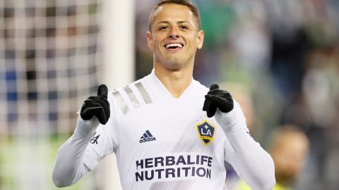 Javier 'Chicharito' Hernández anotó el gol del triunfo para LA Galaxy.