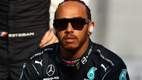 Hamilton no pudo pasar de la Q1 en la pole.