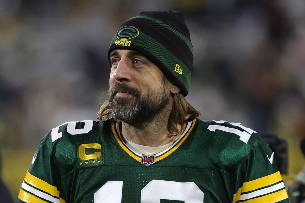 Aaron Rodgers, QB de los Green Bay Packers.