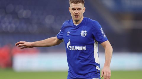 Simon Terodde, jugador del Schalke 04.