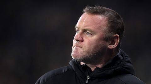 Wayne Rooney, ex futbolista y actual entrenador.