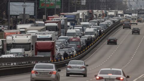 Miles desplazados por el ataque ruso a Ucrania