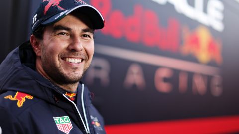 El piloto mexicano Sergio Pérez.