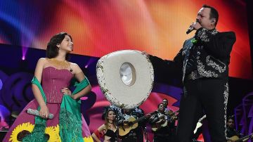 Angela y Pepe Aguilar | Gustavo Caballero/Getty Images for iHeart Radio.